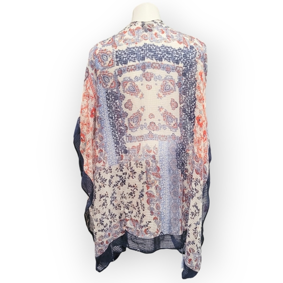 Cglcg boho kimono paisley shawl OS - Picture 3 of 5